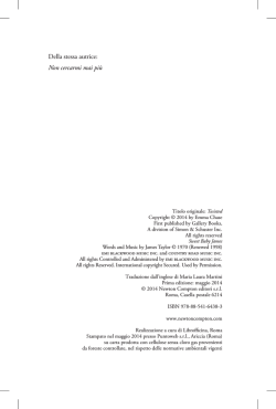 Della stessa autrice: Non cercarmi mai pi&ugrave;