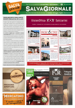 Salvagiornale Gubbio