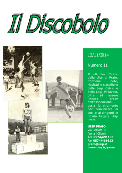 Bollettino ufficiale n. 11 del 12/11/2014