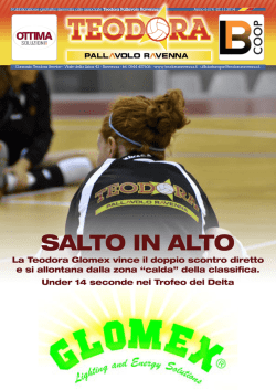 SALTO IN ALTO - Teodora Ravenna