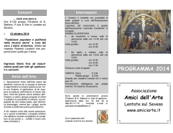 Scarica la brochure completa