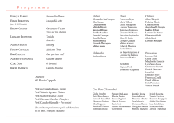 Concerto di Primavera - IISS Piero Calamandrei