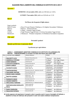 link a volantino - Istituto Comprensivo di Villafranca Padovana