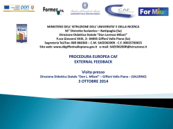 procedura europea - Direzione Didattica Giffoni Valle Piana