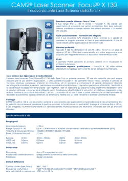 CAM2&reg; Laser Scanner Focus3D X 130