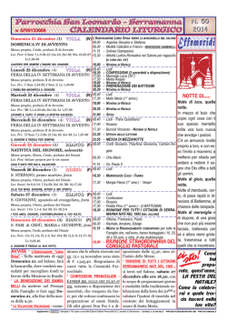 NN... 5500 2200011144 - Parrocchia San Leonardo