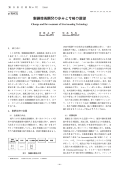 製鋼技術開発の歩みと今後の展望