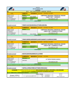 Scarica elenco - Fidal Varese