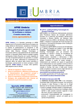 APRE Umbria