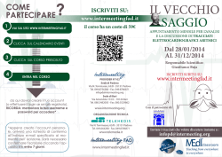 IL VECCHIO SAGGIO - IntermeetingFAD