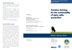 Brochure della Winter School - Piacenza
