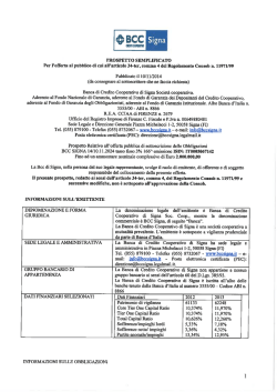 IT0005067142 Prospetto Semplificato 166 Emissione