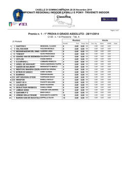 Risultato - Sporting Club Paradiso
