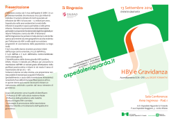 ospedaleniguarda.it HBV e Gravidanza