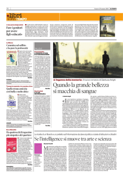 Quando la grande bellezza si macchia di sangue