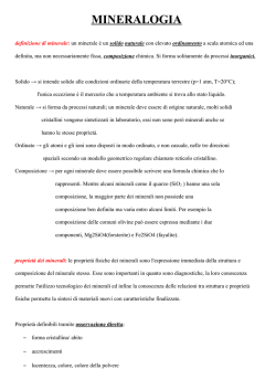 MINERALOGIA