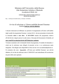 23/10/2014 - Accademia di Belle arti di Palermo