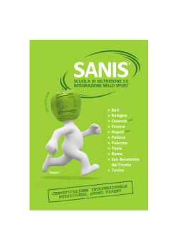 brochure della Scuola