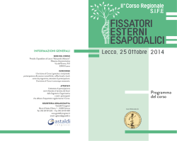 Programma del corso - Gastaldi Congressi