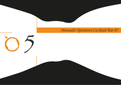 Manuale Operativo Cocktail Bar 05