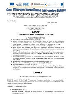 Bando - Universit&agrave; Kore di ENNA