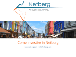 Come investire in Netberg