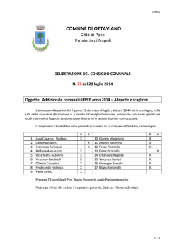 Addizionale IRPEF - Gazzetta Amministrativa