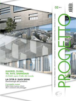 Sfoglia la rivista in formato PDF - Ordine degli Architetti PPC della