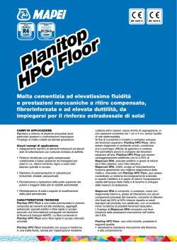 Planitop HPC Floor Planitop HPC Floor