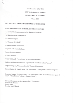 3^ C - Liceo De Ruggieri Massafra