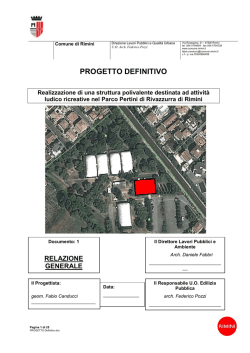 PROGETTO Definitivo relazione
