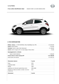 IL TUO CONFIGURATORE