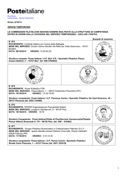 Roma, 8/10/14 SERVIZI TEMPORANEI LE COMMISSIONI