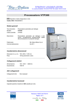 Processatore VTP300 - Bio