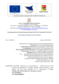 Lettera di invito Laboratorio caseario con ditte