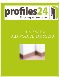 Come posare i battiscopa