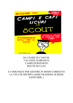 Campi e Capi sicuri &ndash; Francesco Santini 2011