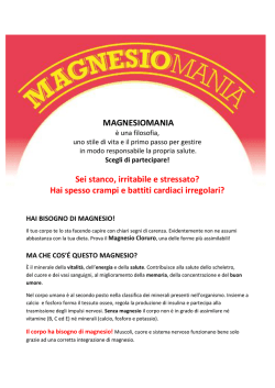 Hai spesso crampi e battiti cardiaci irregolari?