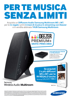 Acquista un Diffusore Audio Samsung Multiroom M5