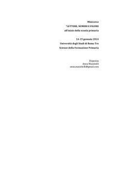 Dispensa - Dipartimento di Matematica