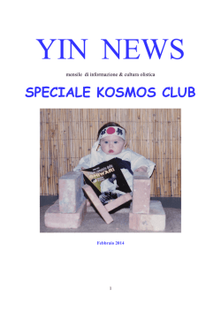 SPECIALE KOSMOS CLUB - Libreria Cristina Pietrobelli