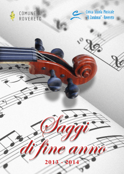 Civica Scuola Musicale &ldquo;R. Zandonai&rdquo; - Rovereto