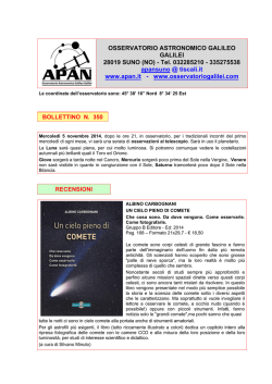 Bollettino 350 del 05-11-2014
