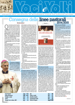 Ottobre 2014 - Diocesi - Manfredonia - Vieste