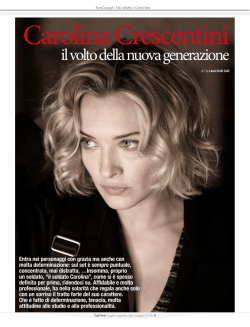 Carolina Crescentini