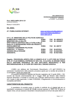 Prot. AGEA.ANPU.2014.121 Roma li 13-03