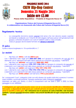 3&deg; VALPOLICELLA HIP HOP FESTIVAL