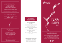 PieghevoleLMM2014 - Giovent&ugrave; musicale
