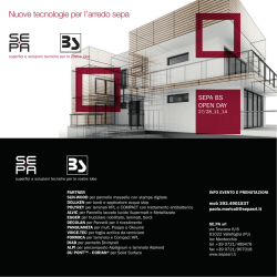 Open Day SEPA 27/28 novembre 2014