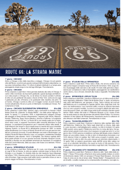 ROUTE 66: La STRADA MADRE - Utat, Passione per il Mondo